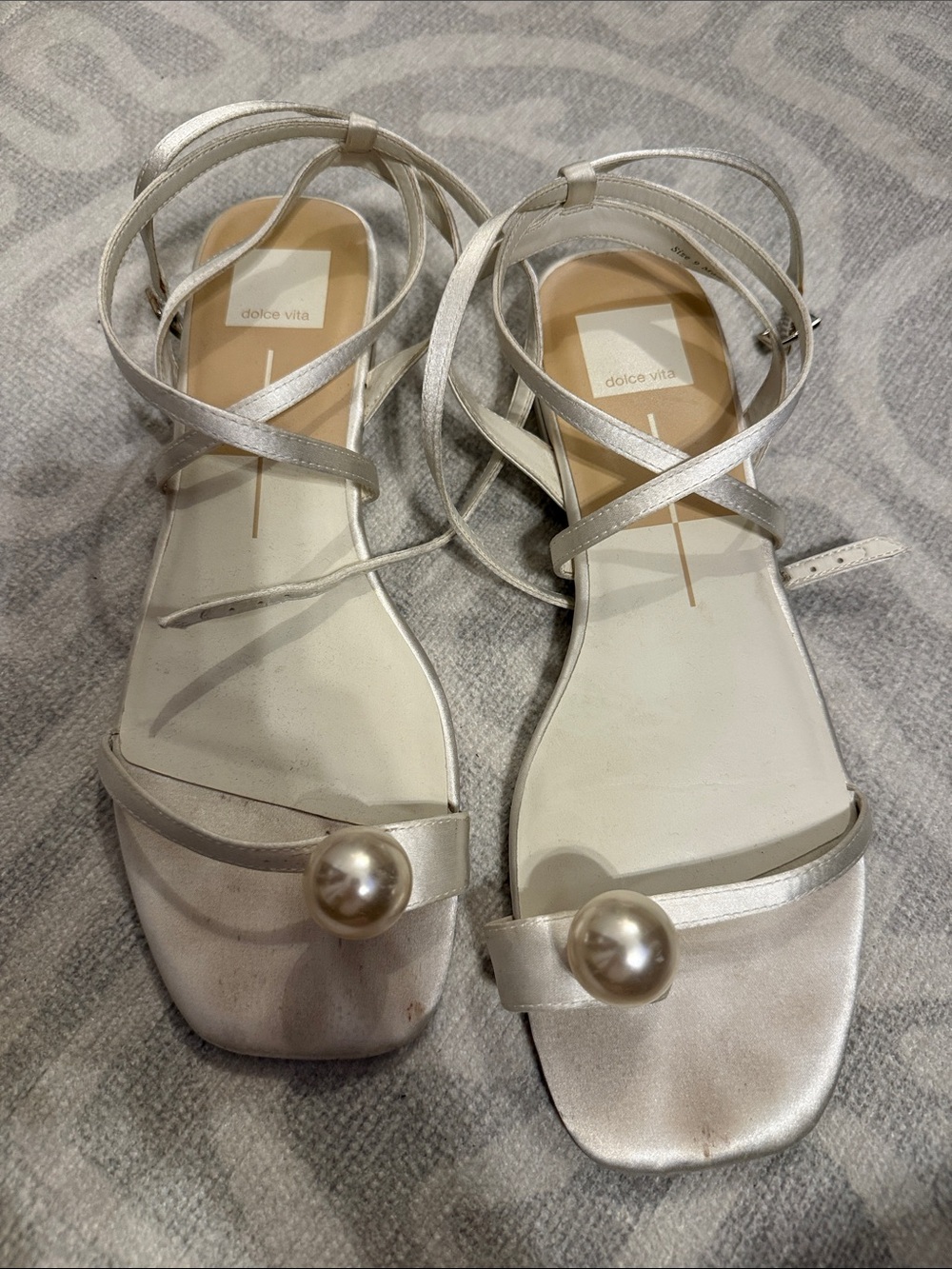 Dolce Vita Andrea White Satin